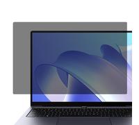 Laptop Privacy Screen - Computer Screen Privacy Shield | Anti Blue Light Glare | Anti Scratch Filter Film for Confidential Viewing at Office Travel School | Easy Install Reusable Design Fits Laptops