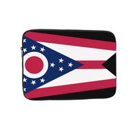 Laptop Protective Sleeve, Durable Shockproof Protective Computer Portable Bag Suitable for MacBook, hp, asus/dell, Lenovo, acer and Other Laptop Inner Sleeves Ohio State Flag