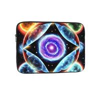 Laptop Protective Sleeve, Durable Shockproof Protective Computer Portable Bag Suitable for MacBook, hp, asus/dell, Lenovo, acer and Other Laptop Inner Sleeves Cosmic Stars