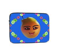 Laptop Protective Sleeve, Durable Shockproof Protective Computer Portable Bag Suitable for MacBook, hp, asus/dell, Lenovo, acer and Other Laptop Inner Sleeves Smiley Yellow pear