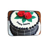 Laptop Protective Sleeve, Durable Shockproof Protective Computer Portable Bag Suitable for MacBook, hp, asus/dell, Lenovo, acer and Other Laptop Inner Sleeves Delicious Cakes