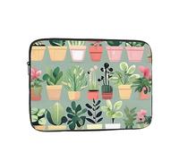Laptop Protective Sleeve, Durable Shockproof Protective Computer Portable Bag Suitable for MacBook, hp, asus/dell, Lenovo, acer and Other Laptop Inner Sleeves Bonsai Plant