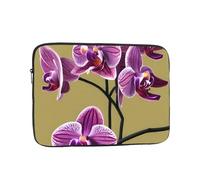 Laptop Protective Sleeve, Durable Shockproof Protective Computer Portable Bag Suitable for MacBook, hp, asus/dell, Lenovo, acer and Other Laptop Inner Sleeves Beautiful Orchids