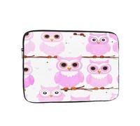 Laptop Protective Sleeve, Durable Shockproof Protective Computer Portable Bag Suitable for MacBook, hp, asus/dell, Lenovo, acer and Other Laptop Inner Sleeves Cute owl