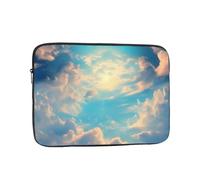 Laptop Protective Sleeve, Durable Shockproof Protective Computer Portable Bag Suitable for MacBook, hp, asus/dell, Lenovo, acer and Other Laptop Inner Sleeves Cloudy Sky