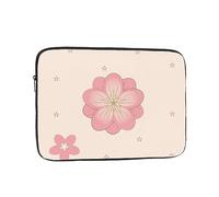 Laptop Protective Sleeve, Durable Shockproof Protective Computer Portable Bag Suitable for MacBook, hp, asus/dell, Lenovo, acer and Other Laptop Inner Sleeves Little Pink Cherry Blossoms