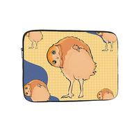 Laptop Protective Sleeve, Durable Shockproof Protective Computer Portable Bag Suitable for MacBook, hp, asus/dell, Lenovo, acer and Other Laptop Inner Sleeves Crooked owl
