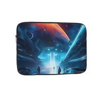 Laptop Protective Sleeve, Durable Shockproof Protective Computer Portable Bag Suitable for MacBook, hp, asus/dell, Lenovo, acer and Other Laptop Inner Sleeves Science Fiction Future