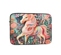Laptop Protective Sleeve, Durable Shockproof Protective Computer Portable Bag Suitable for MacBook, hp, asus/dell, Lenovo, acer and Other Laptop Inner Sleeves Pink Paper Cut Unicorn
