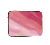 Laptop Protective Sleeve, Durable Shockproof Protective Computer Portable Bag Suitable for MacBook, hp, asus/dell, Lenovo, acer and Other Laptop Inner Sleeves Pink Gradient Style