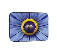 Laptop Protective Sleeve, Durable Shockproof Protective Computer Portable Bag Suitable for MacBook, hp, asus/dell, Lenovo, acer and Other Laptop Inner Sleeves Flower Heart bee