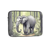 Laptop Protective Sleeve, Durable Shockproof Protective Computer Portable Bag Suitable for MacBook, hp, asus/dell, Lenovo, acer and Other Laptop Inner Sleeves Walking Elephant