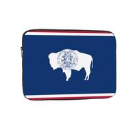 Laptop Protective Sleeve, Durable Shockproof Protective Computer Portable Bag Suitable for MacBook, hp, asus/dell, Lenovo, acer and Other Laptop Inner Sleeves Wyoming State Flag