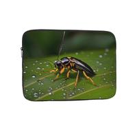 Laptop Protective Sleeve, Durable Shockproof Protective Computer Portable Bag Suitable for MacBook, hp, asus/dell, Lenovo, acer and Other Laptop Inner Sleeves Insects on Leaves