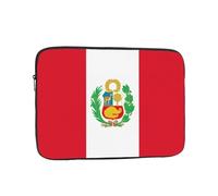 Laptop Protective Sleeve, Durable Shockproof Protective Computer Portable Bag Suitable for MacBook, hp, asus/dell, Lenovo, acer and Other Laptop Inner Sleeves Flag of Peru