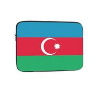 Laptop Protective Sleeve, Durable Shockproof Protective Computer Portable Bag Suitable for MacBook, hp, asus/dell, Lenovo, acer and Other Laptop Inner Sleeves Flag of Azerbaijan