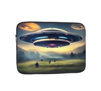 Laptop Protective Sleeve, Durable Shockproof Protective Computer Portable Bag Suitable for MacBook, hp, asus/dell, Lenovo, acer and Other Laptop Inner Sleeves UFO Landing