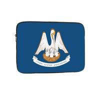 Laptop Protective Sleeve, Durable Shockproof Protective Computer Portable Bag Suitable for MacBook, hp, asus/dell, Lenovo, acer and Other Laptop Inner Sleeves Louisiana State Flag