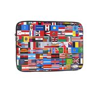 Laptop Protective Sleeve, Durable Shockproof Protective Computer Portable Bag Suitable for MacBook, hp, asus/dell, Lenovo, acer and Other Laptop Inner Sleeves Various Flags