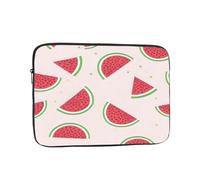 Laptop Protective Sleeve, Durable Shockproof Protective Computer Portable Bag Suitable for MacBook, hp, asus/dell, Lenovo, acer and Other Laptop Inner Sleeves Pink Watermelon