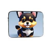 Laptop Protective Sleeve, Durable Shockproof Protective Computer Portable Bag Suitable for MacBook, hp, asus/dell, Lenovo, acer and Other Laptop Inner Sleeves Card Love Fancy Puppy