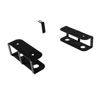 Laptop Rack Under Desk Holder Shelf Storage Bracket Multifunctional Tray Organizer with Screw Metal Pallet Support