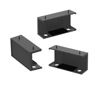 Laptop Rack Under the Desk - Sturdy Metal Frame, Storage Holder with Screws, Versatile Cable Management Unit, Hidden Mounting Solution in the Workplace, Efficient Office Home