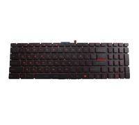 Laptop Red Backlit Keyboard For MSI CX62 2QD 6QD 6QL 7QL CX72 6QD 7QL 7TH CX62 2QD-266 CX62 7QL-058 Farsi FS Red Words New