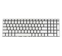 Laptop Replacement Keyboard for HP 15s-gy0000 17g-cr0000 17t-by000 17z-ca000 Pavilion 15t-cr000 15-cr0000 L13318-131 Backlit Silver, Without Frame (Portugal Português Portuguese Layout)