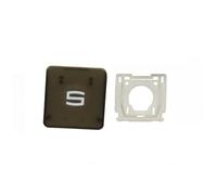 Laptop Replacement Keys Keycaps Scissor Clips Hinges for MSI Pulse 17/ Pulse 15 - B13V/B13VFK/B13VGK, MS-1585 MS-158N MS-15K2 MS-17L5 MS-17LN Laptop (S Keycap and Hinge)