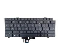 Laptop Replacement US Layout Backlit Keyboard for DELL Latitude 7420 7410 5420 Black
