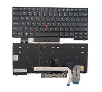Laptop Replacement US Layout Keyboard for Lenovo ThinkPad T14 Gen 1 2020 20UD 20UE 20S0 P14s Gen1,P14s T14 Gen2 Black