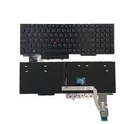 Laptop Replacement US Layout Keyboard with Backlit with Pointer for Lenovo Thinkpad E15 Gen 1 E15 Gen 2 2020 (20T8 20T9 20TD 20TE)