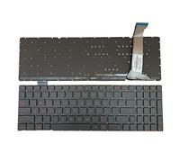 Laptop Replacement US Layout Red Backlight Keyboard for ASUS GL552 GL552J GL552V GL552VL GL552VW GL552VX GL552JX ROG GL752 GL752V G771 ZX50 9Z.N8BBU.SOS TEC48 9Z.N8BBU.S0C 0KNB0-662GSK00