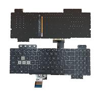 Laptop Replacement US Layout RGB Colorful Backlight Keyboard for Asus TUF Gaming FX505 FX505D FX505DV FX505DD FX505DT FX505DU FX505DY FX505G FX505GT FX505GU FX505GE FX505GD FX505GM FX505A FX504 FX705