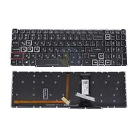 Laptop RGB Backlit Keyboard For ACER Nitro 7 AN715-52 AN715-52-713E AN715-52-715S AN715-52-77XU AN715-52-78D5 Russian RU Black Colourful Backlit New