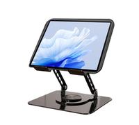 Laptop Riser Stand - Adjustable Desk Holder, Cooling Notebook Mount, Foldable Computer Accessories, Home Setup, Ergonomic Desktop with Work Setting, Study Room, Dorm and College