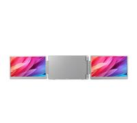 Laptop Screen Extender, 15.6in Laptop Double Display Extender for 12 To 18.5in Laptops
