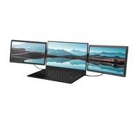Laptop Screen Extension - Ultrathin Laptop with USB Port | Second Screen Connectable to Computer for Notebook, Travel Desk, Conference, Camping, Home, Office | Expand