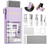Laptop Screen Keyboard Cleaner Kit - 10-in-1 Electronics Cleaning Tool for MacBook iPad iPhone Pro Cell Phone, Brush Tool for Tablet, Computer, PC Monitor,TV Camera Lens with Patent