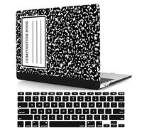 Laptop Shell Case Compatible with New MacBook Air 13.6 inch Case 2022 Release M2 A2681 with Retina Display Touch ID, Smooth Plastic Hard Shell Laptop Cover & Keyboard Cover - Black book