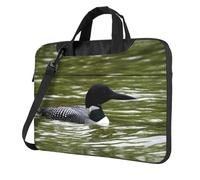 Laptop Shoulder Bag,Loon Nature Birds Laptop Case Laptop Briefcase For The Business Travel Commuter And Laptop Protection, Black, 13 inch