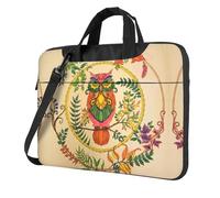 Laptop Shoulder Bag,Owl Beliefs Laptop Case Laptop Briefcase For The Business Travel Commuter And Laptop Protection, Black, 13 inch