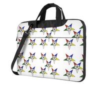 Laptop Shoulder Bag,Stars Eastern Stars Laptop Case Laptop Briefcase For The Business Travel Commuter And Laptop Protection, Black, 14 inch