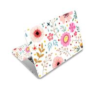 Laptop Skin Sticker Decal,12" 13" 13.3" 14" 15" 15.4" 15.6 inch Laptop Vinyl Skin Sticker Cover Art Protector Notebook PC (2 Wrist Pad Skins Included), Decorative Waterproof, Flower Plants