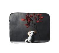 Laptop Sleeve 10 inch, Shockproof Laptop Case, Slim Protective Travel Carrying Case for Sad Little Dog 10 inch