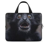 Laptop Sleeve 10inch Computer Carrying Bag Animal Shocked Expression Laptop Case Slim Protective Case Handbag