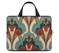 Laptop Sleeve 10inch Computer Carrying Bag Art Deco Pattern Laptop Case Slim Protective Case Handbag