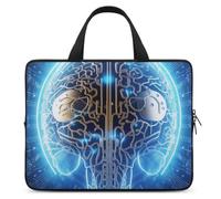 Laptop Sleeve 10inch Computer Carrying Bag Artificial Intelligence Brain Laptop Case Slim Protective Case Handbag
