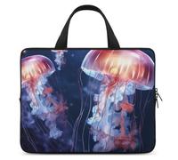Laptop Sleeve 10inch Computer Carrying Bag Beautiful Jellyfish Laptop Case Slim Protective Case Handbag